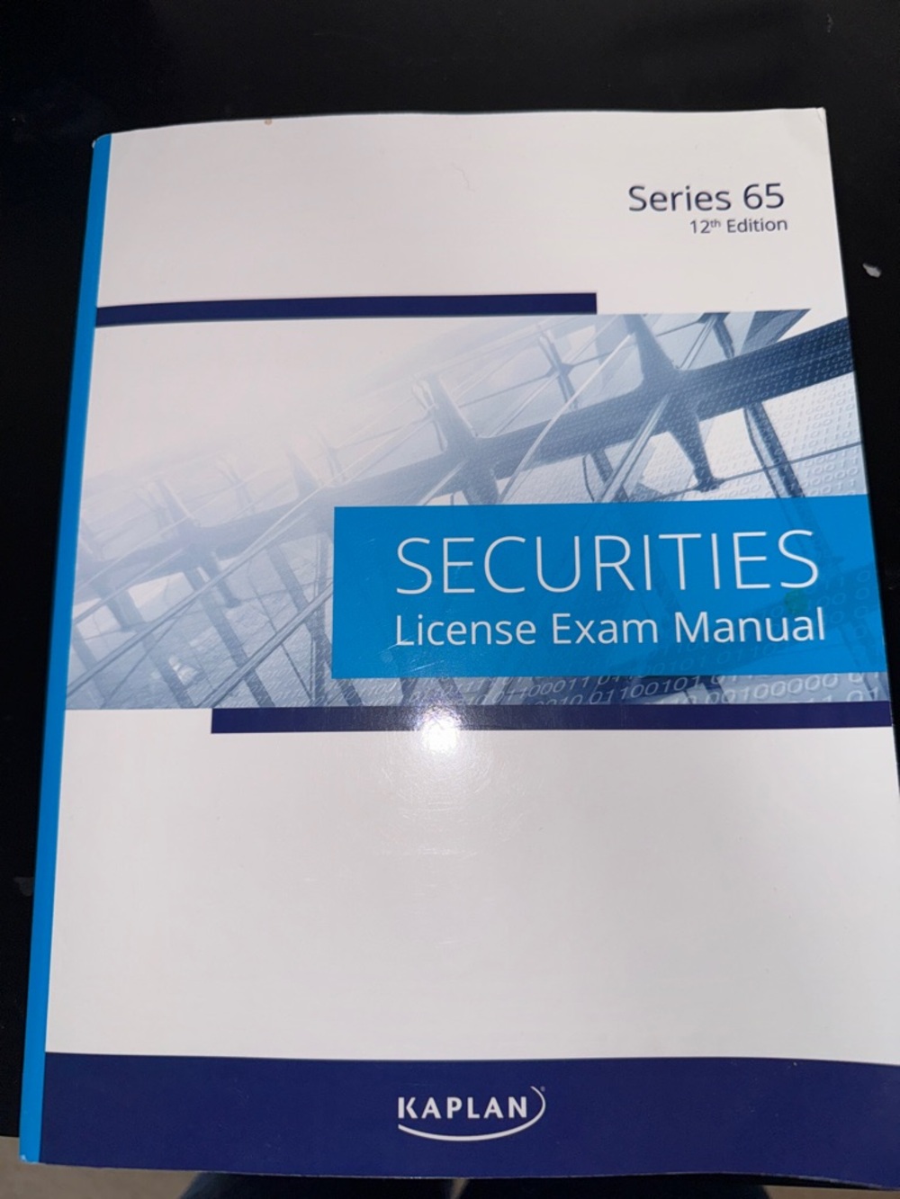 Kaplan Series 65 Securities License Exam Manual - Blue/White